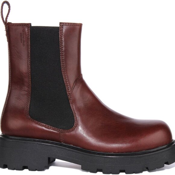 Vagabond Cosmo 2.0 Chunky Chelsea Boot in Brown - Picture 1 of 6